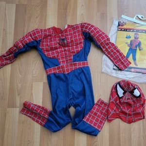 Spider-Man Costume Little Boy Sz 4-6 Years Halloween Costume Dress Up Super Hero
